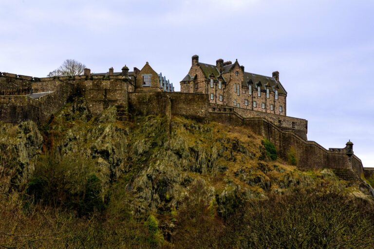 Edinburgh Castle on its rock
