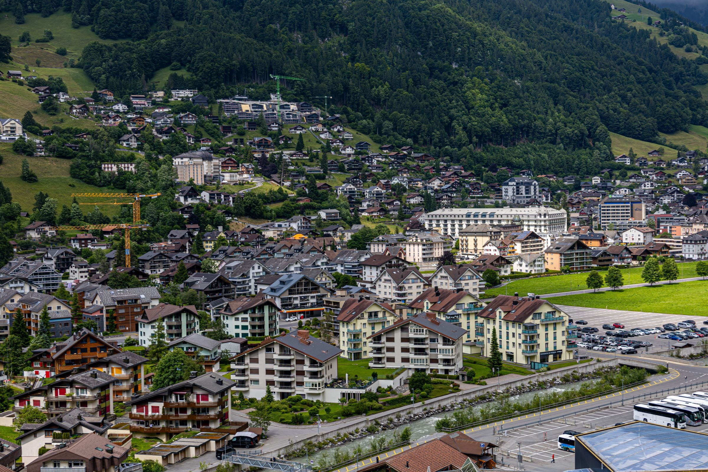 Engelberg from above