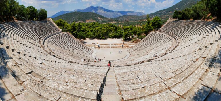 The ancient theatre of Epidaurus