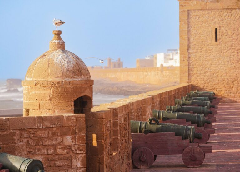 Cannons on the ramparts of Essaouira