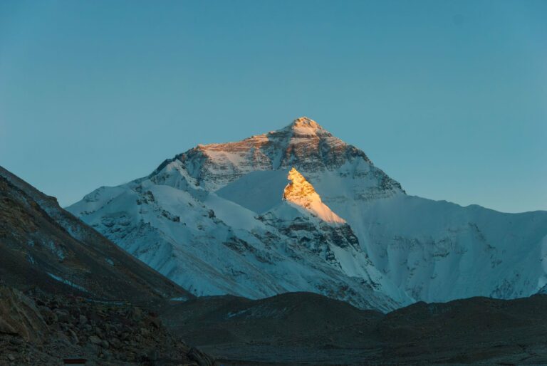 Sunrise on Mount Everest