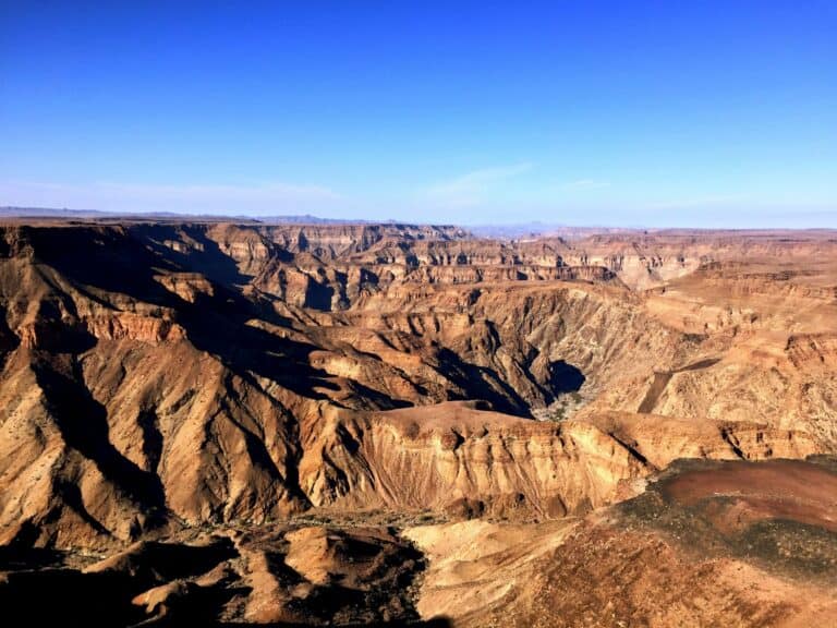 Fish River Canyon in southern Namibia