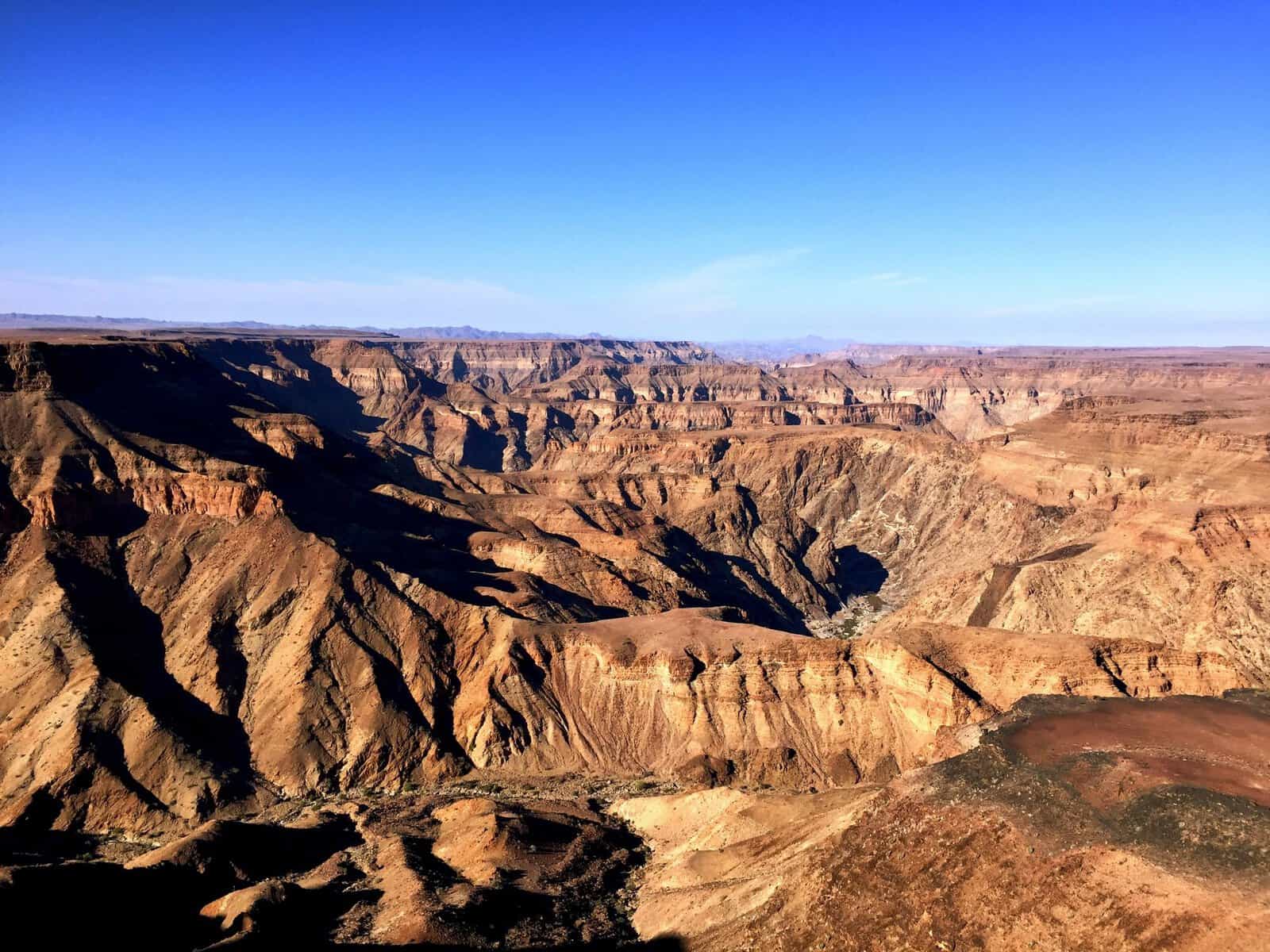 Fish River Canyon in southern Namibia