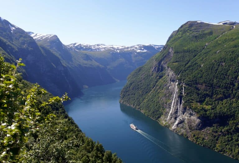 The Geirangerfjord and its waterfalls, Norway
