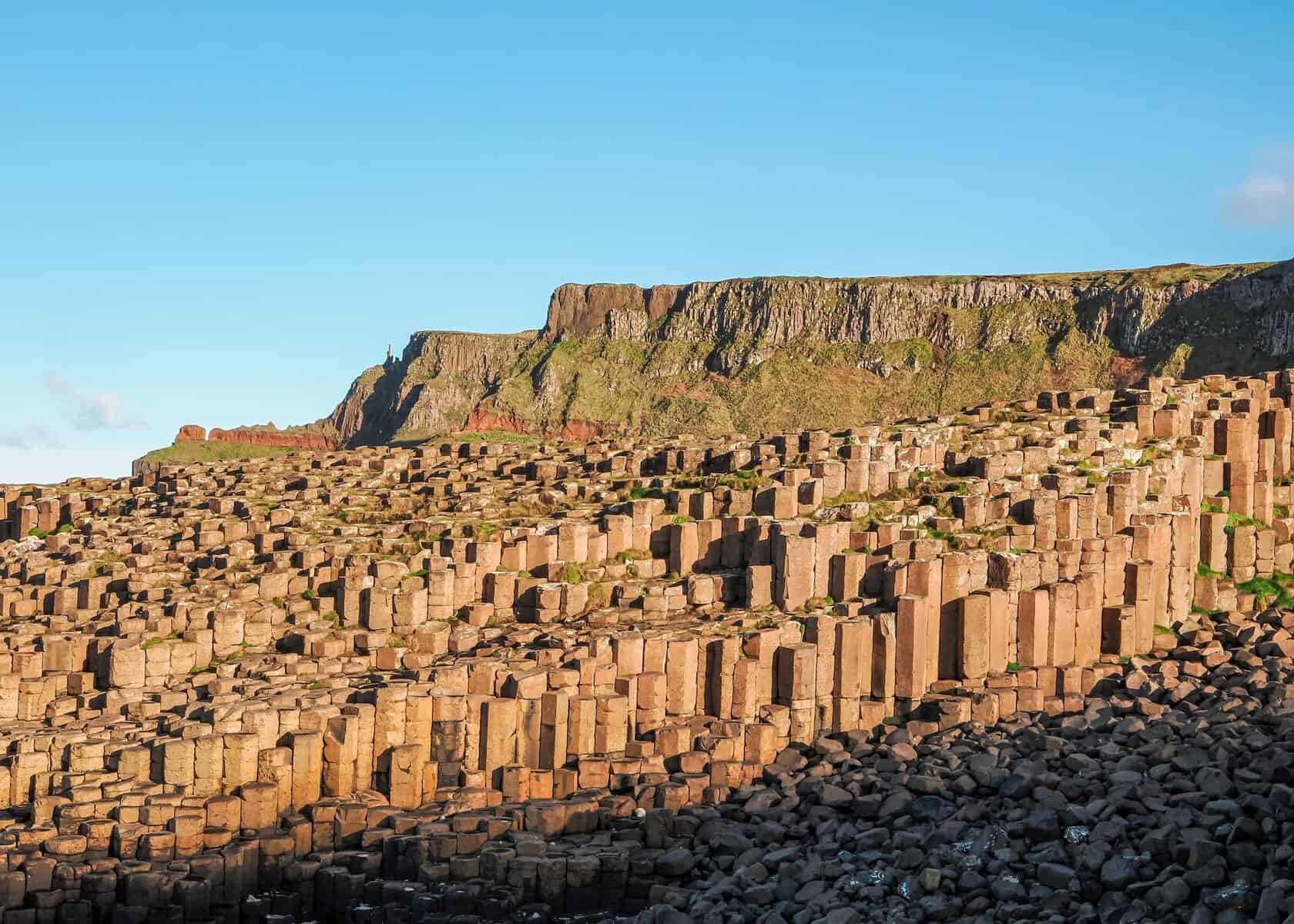 The basalt columns of the Giant's Causeway, Northern Ireland