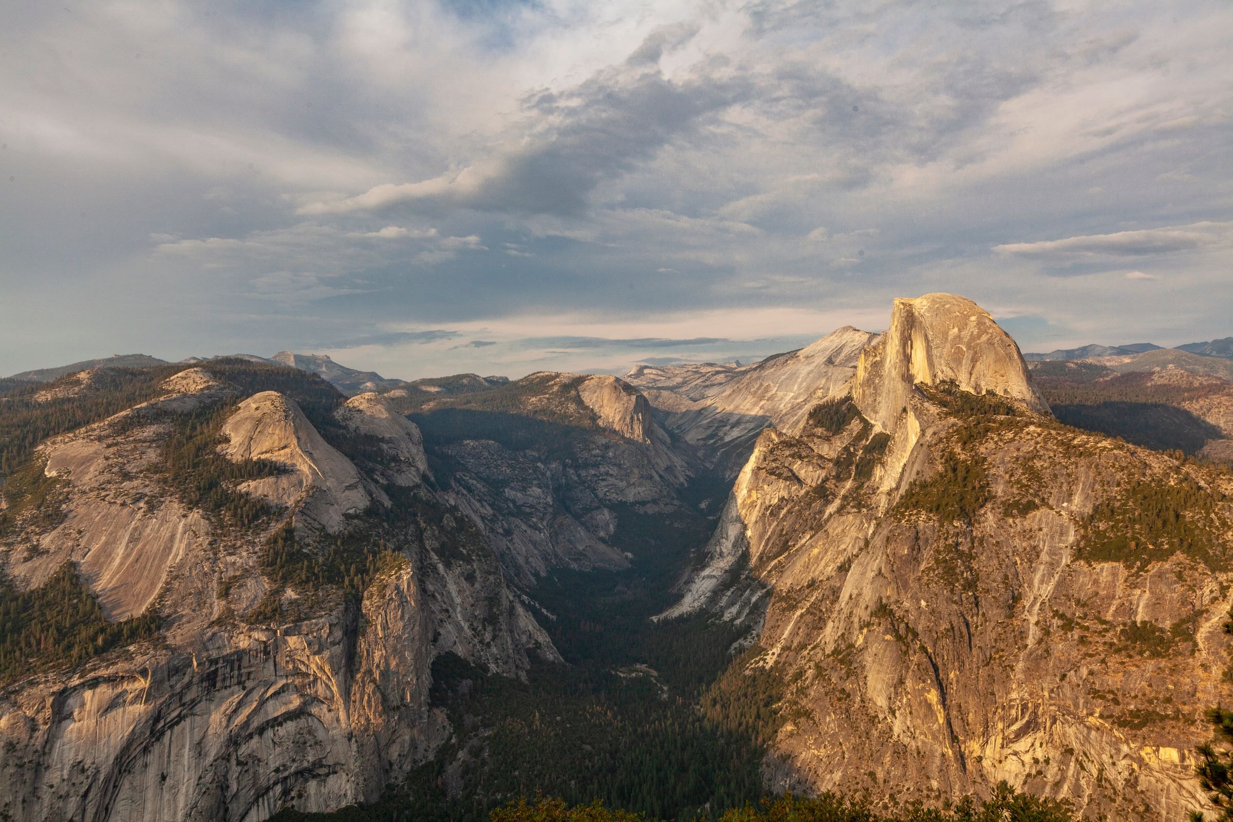 Half Dome from Glacier Point