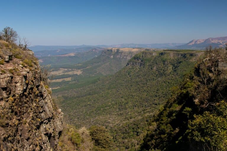 The view from God's Window near Graskop, South Africa