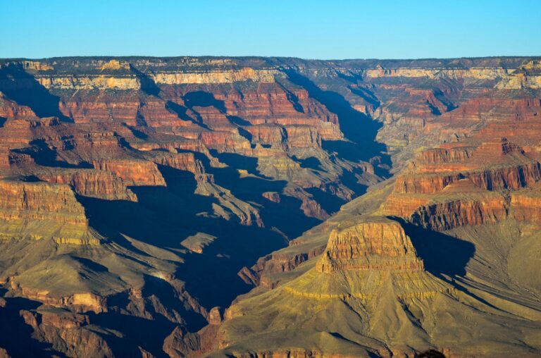 The Grand Canyon in morning light