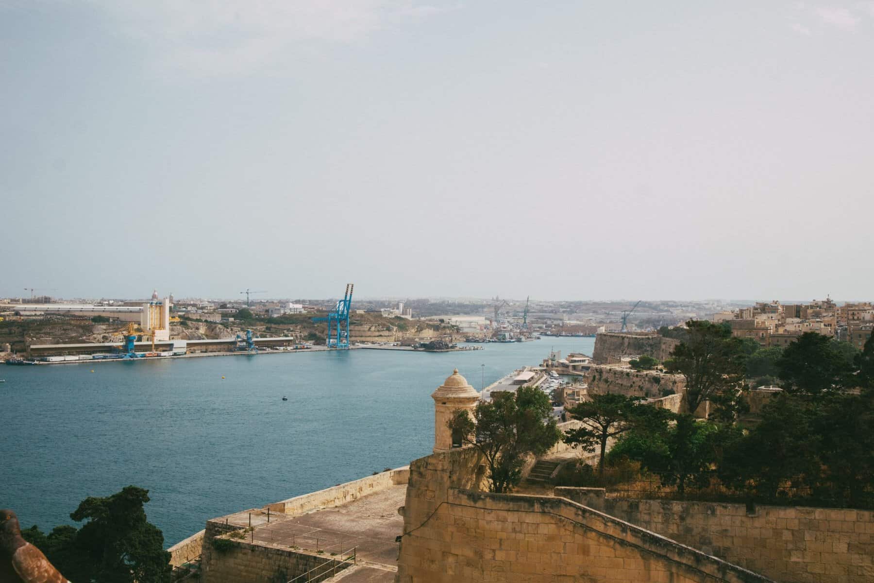 The Grand Harbour at Valletta, Malta