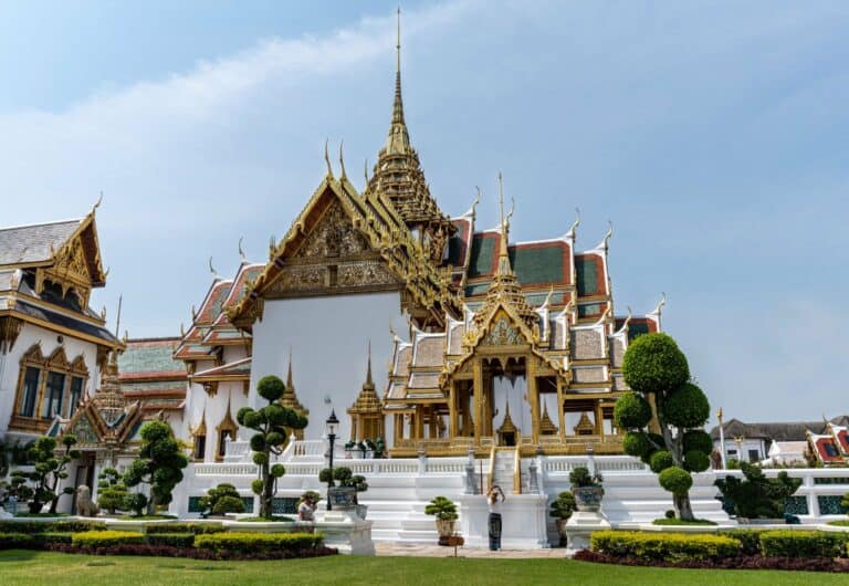 The Chakri Maha Prasat Hall in the Grand Palace, Bangkok