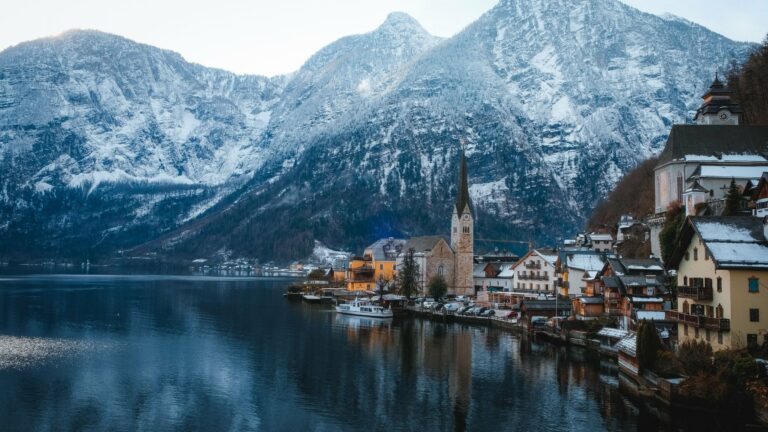 Hallstatt in winter