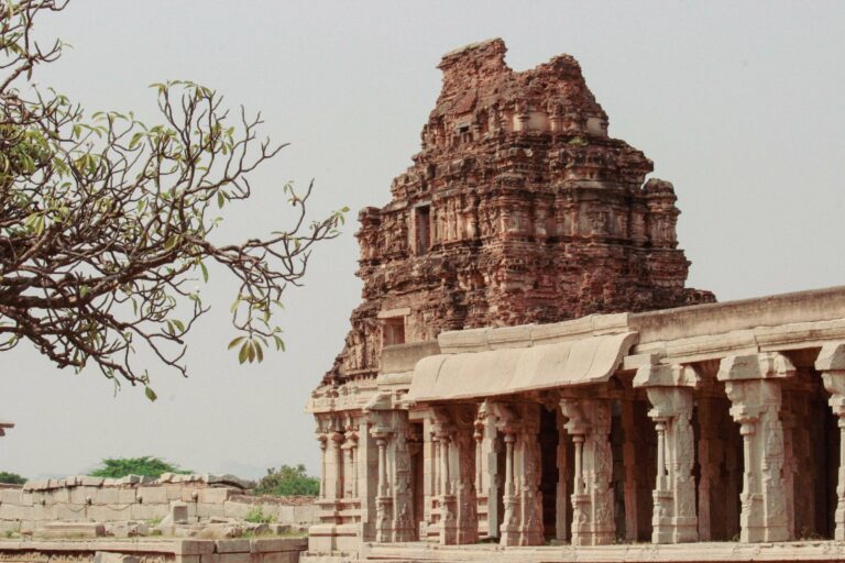 Temple ruins at Hampi