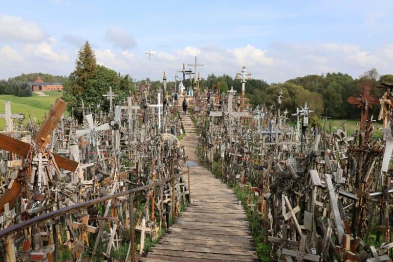 The Hill of Crosses near Šiauliai, Lithuania