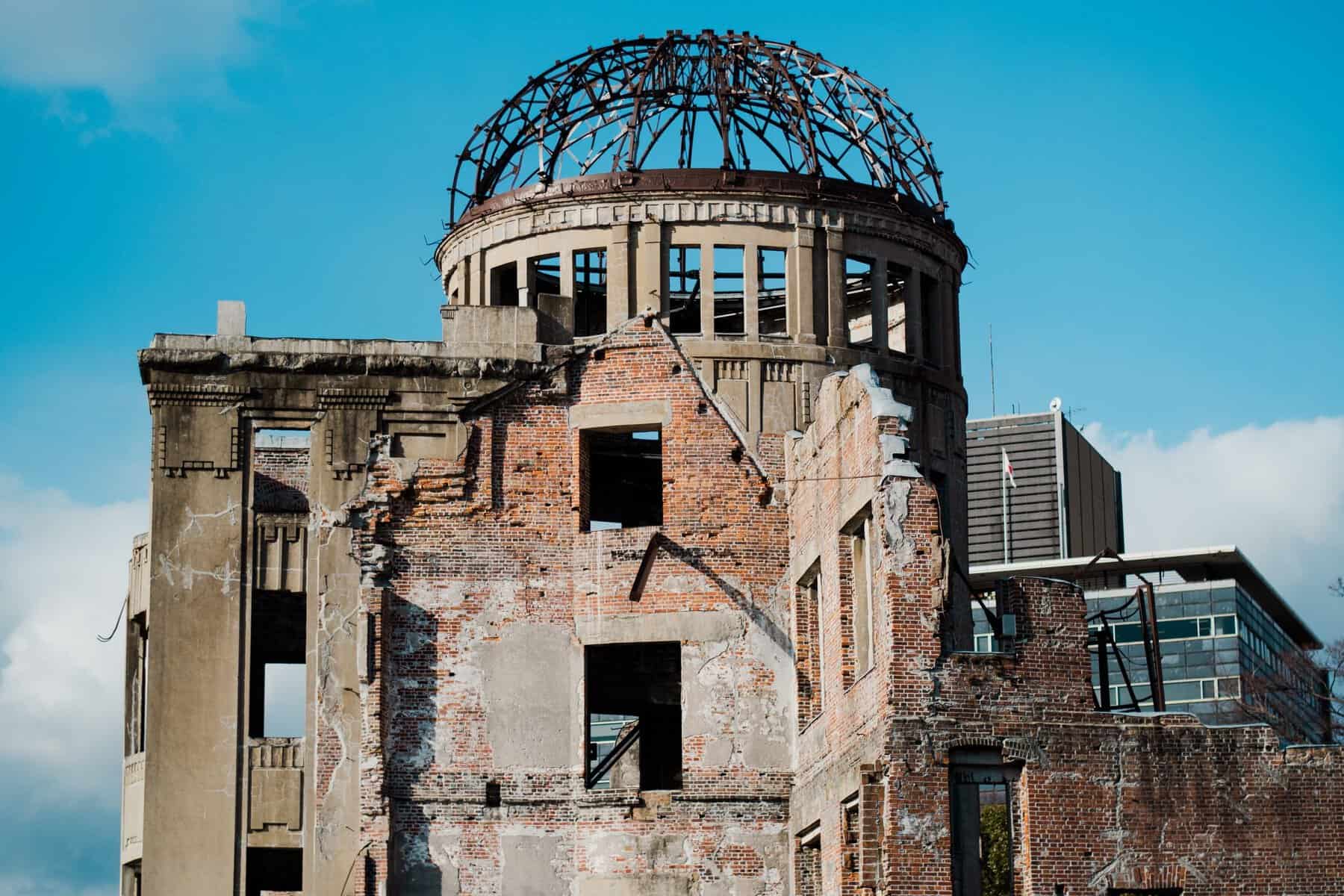 The Atomic Bomb Dome at the Hiroshima Peace Memorial, Japan