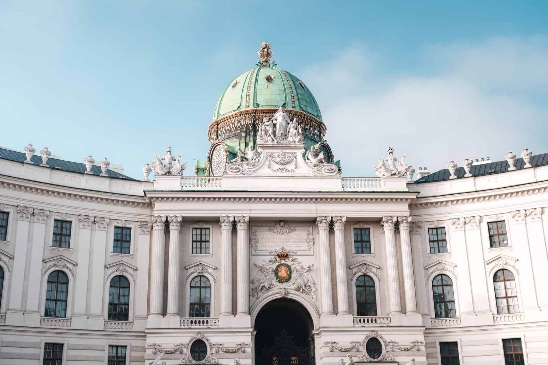 The Hofburg Palace in Vienna