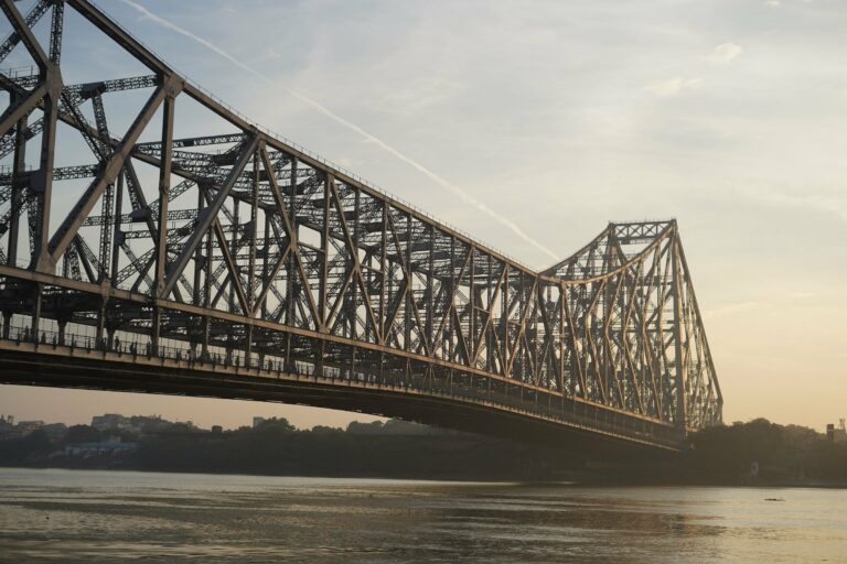 The Howrah Bridge in Kolkata