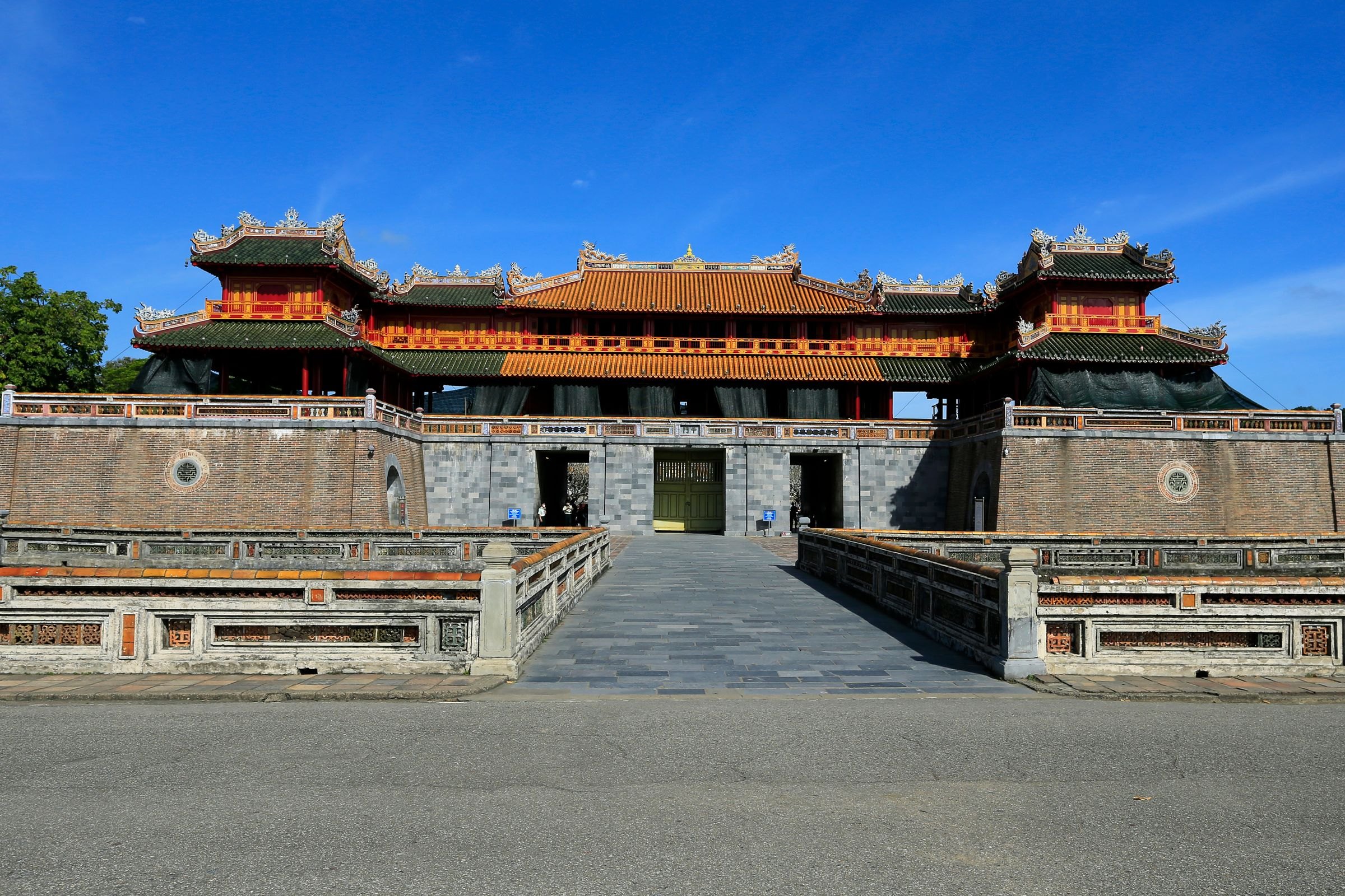 The entrance to Hue's Imperial City