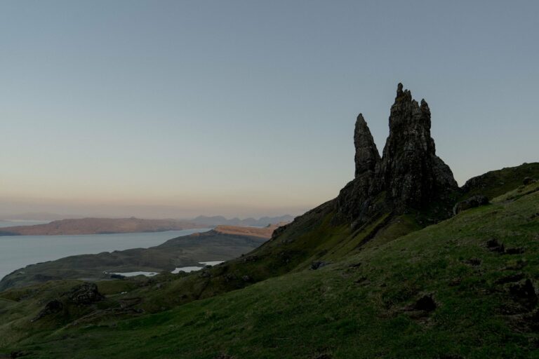 The Old Man of Storr at dusk