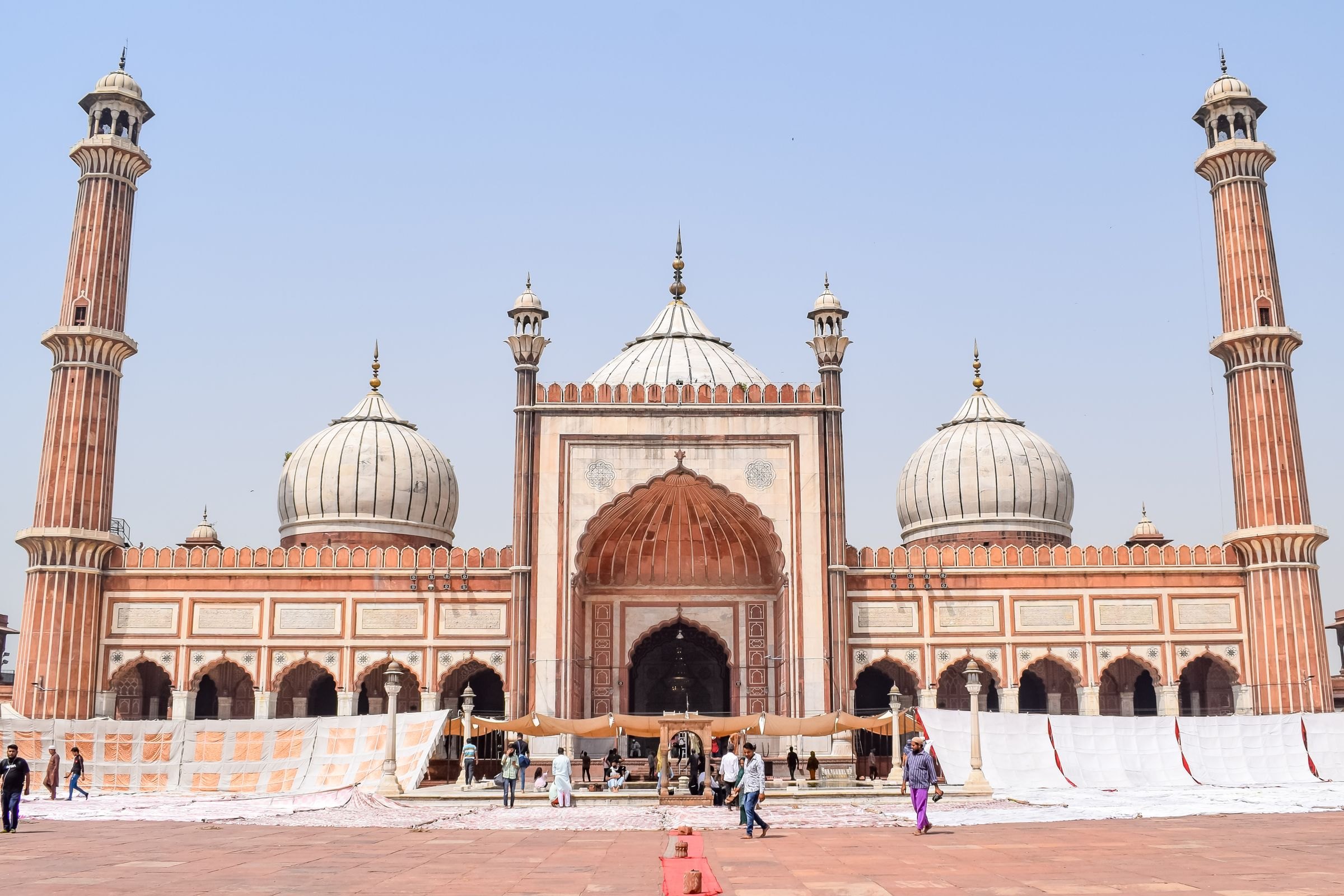 The Jama Masjid in Delhi
