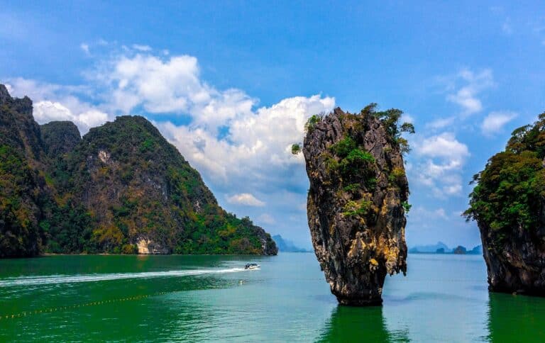 Koh Tapu, James Bond Island, in Phang Nga Bay, Thailand