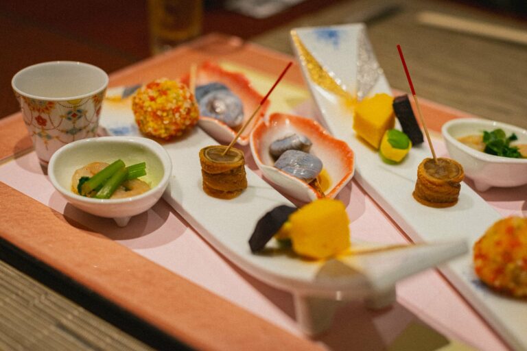 A kaiseki meal