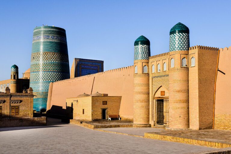 The Kalta Minor minaret in Khiva