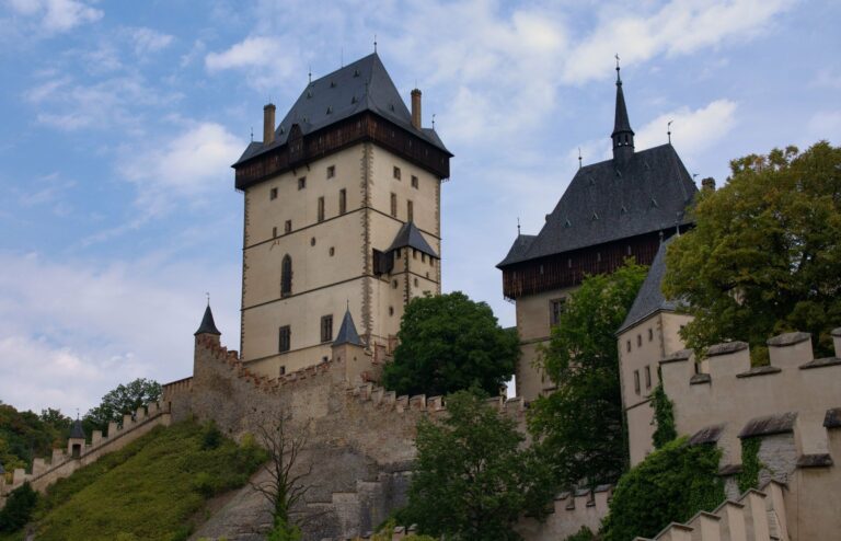 Karlštejn Castle in Bohemia