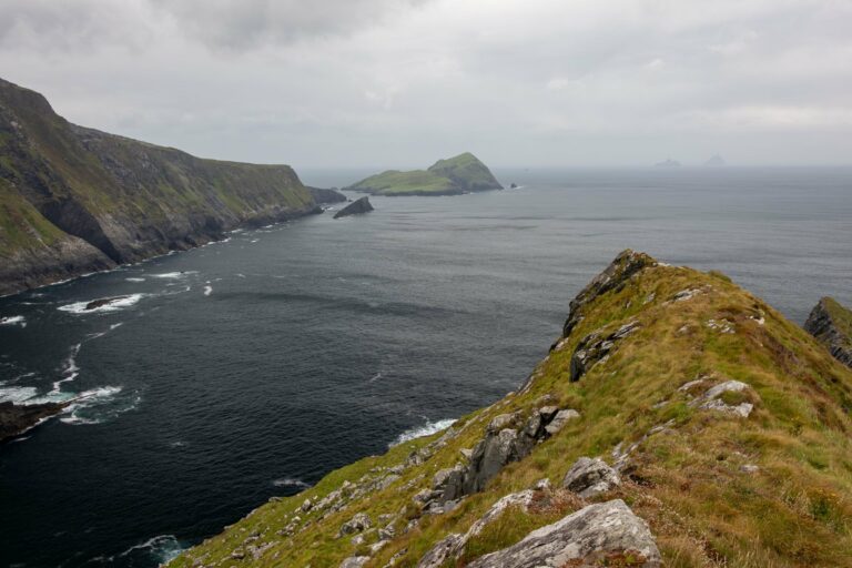 Cliffs and coastline in County Kerry