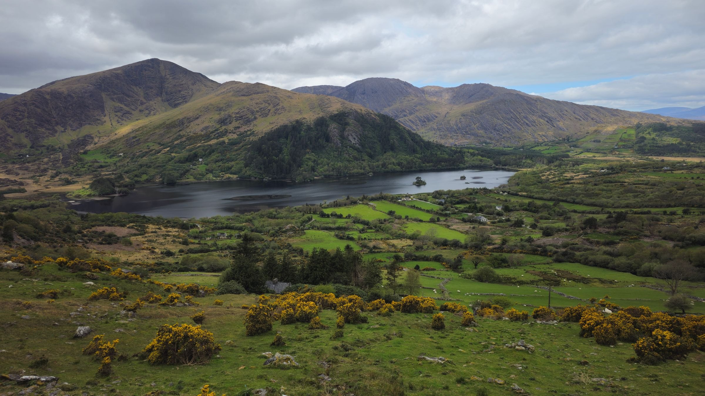 Lakes and mountains in County Kerry