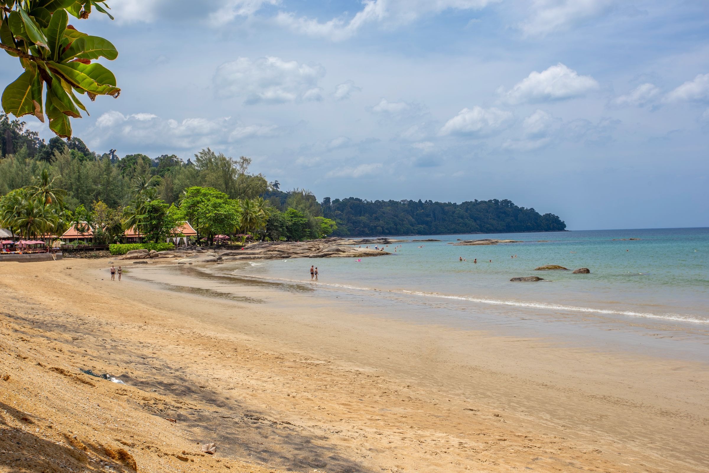 A tropical beach at Khao Lak