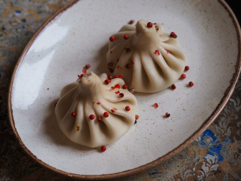 Georgian khinkali dumplings