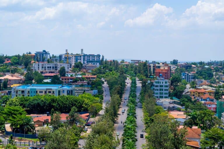 A panoramic view of Kigali, Rwanda's capital