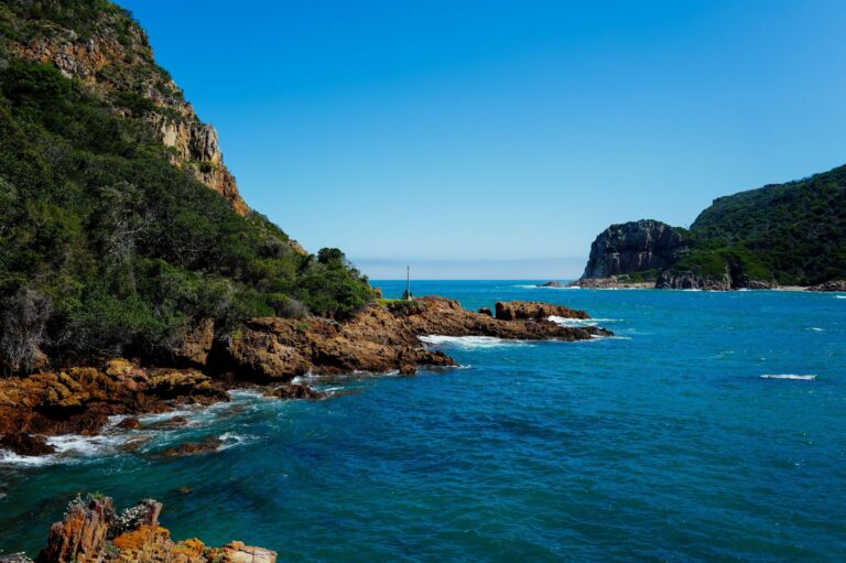 The cliffs of the Knysna Heads