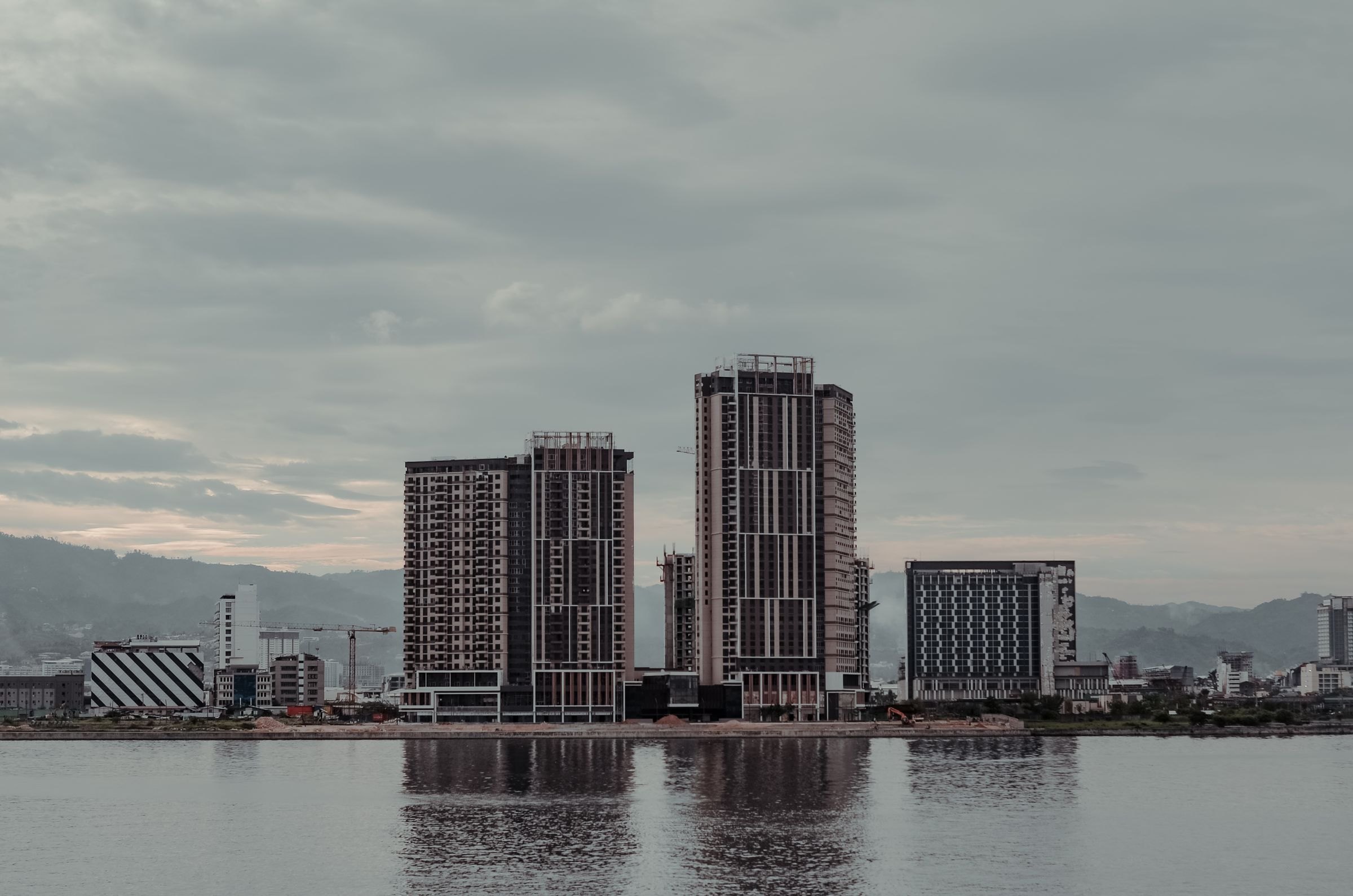 The waterfront of Kota Kinabalu