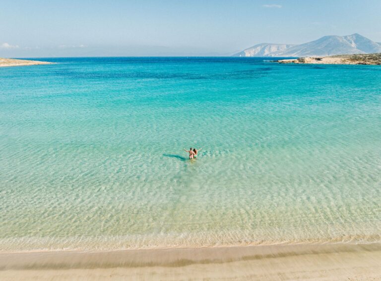 Crystal-clear water at Koufonisia
