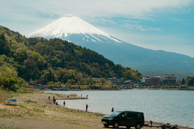 Mount Fuji from Lake Kawaguchi