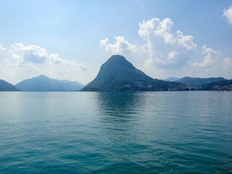 Lake Lugano and Monte Brè