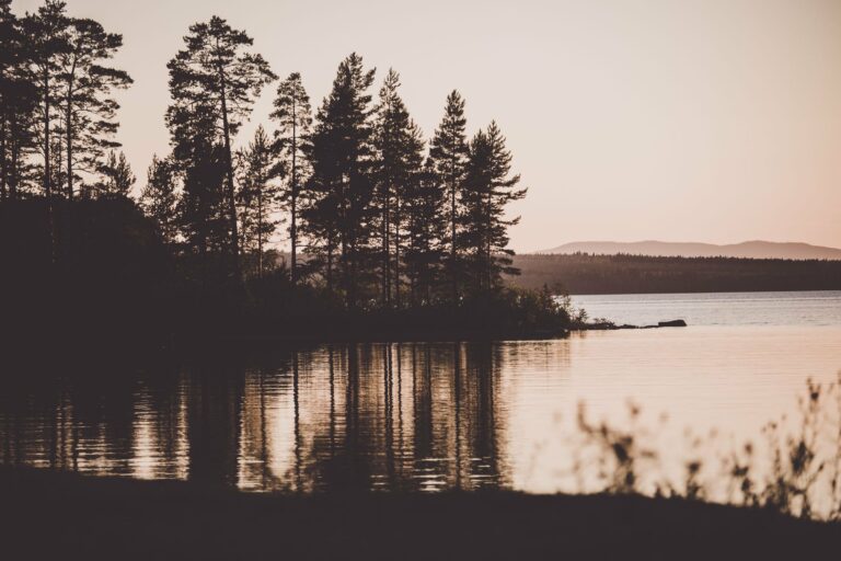 Lake Siljan in Sweden