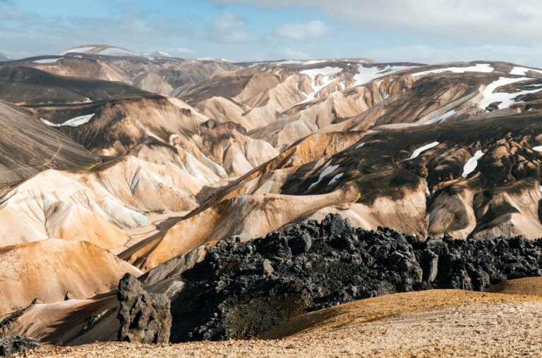 The colourful mountains of Landmannalaugar