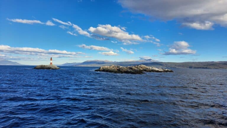 Les Éclaireurs lighthouse in the Beagle Channel, Ushuaia