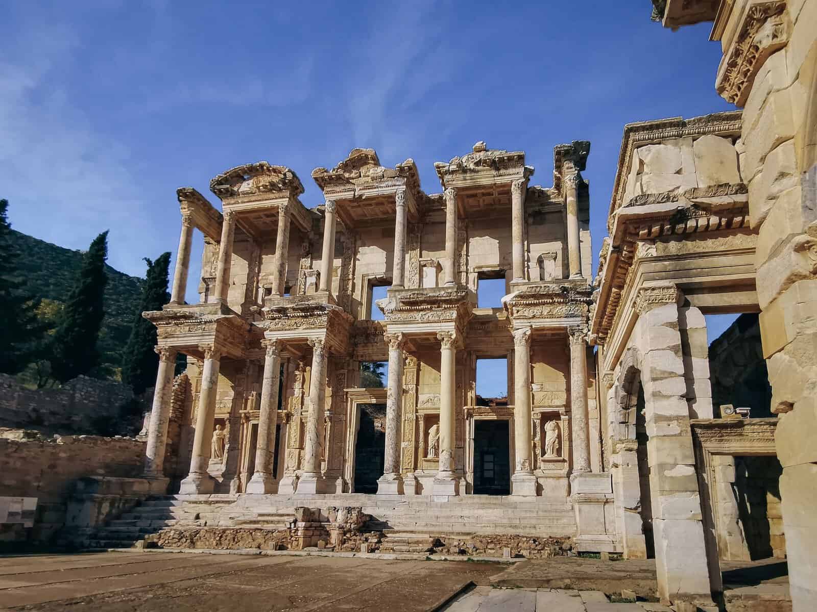 The Library of Celsus at Ephesus, Turkey