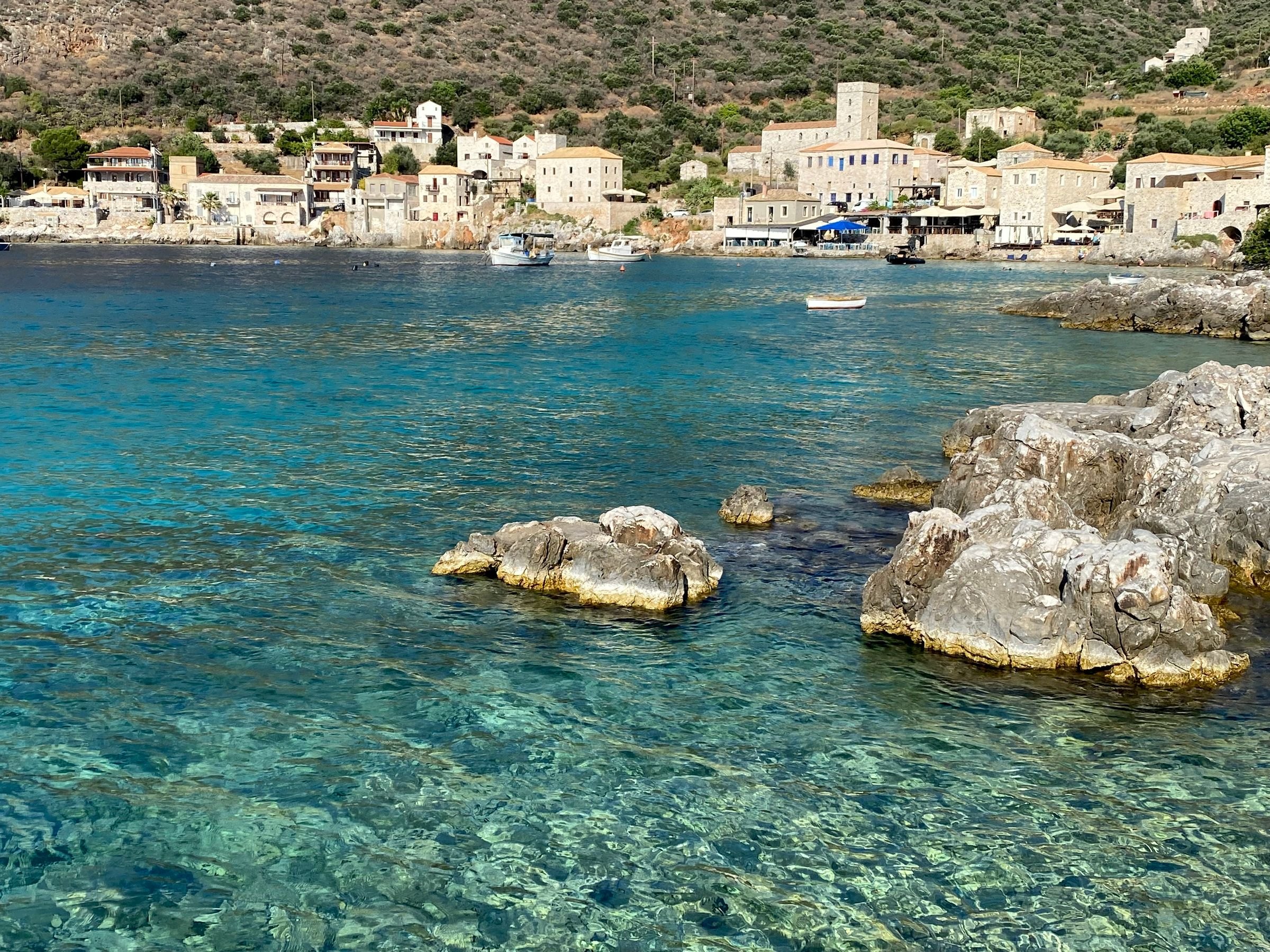 The village of Limeni on the Mani Peninsula