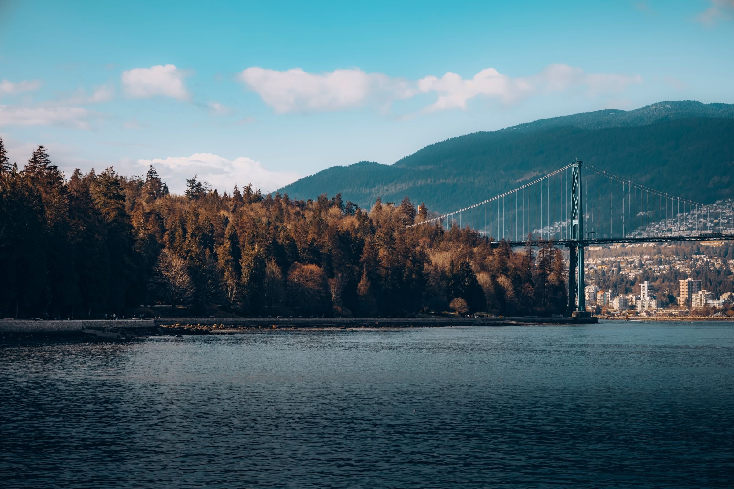 Lions Gate Bridge in Vancouver