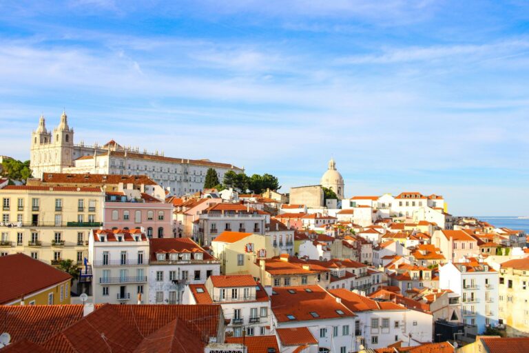 The rooftops of Lisbon's Alfama district