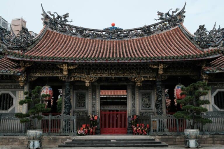 Longshan Temple in Taipei, Taiwan