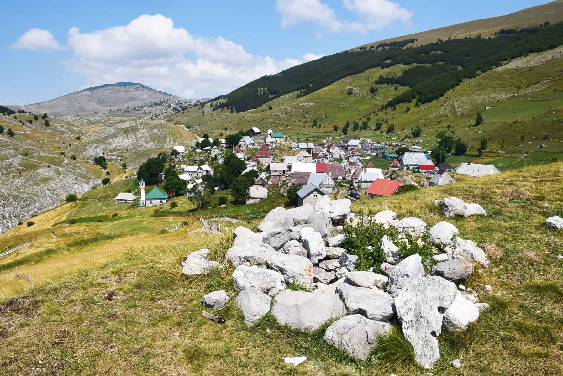 The mountain village of Lukomir in the Bjelašnica range, Bosnia and Herzegovina