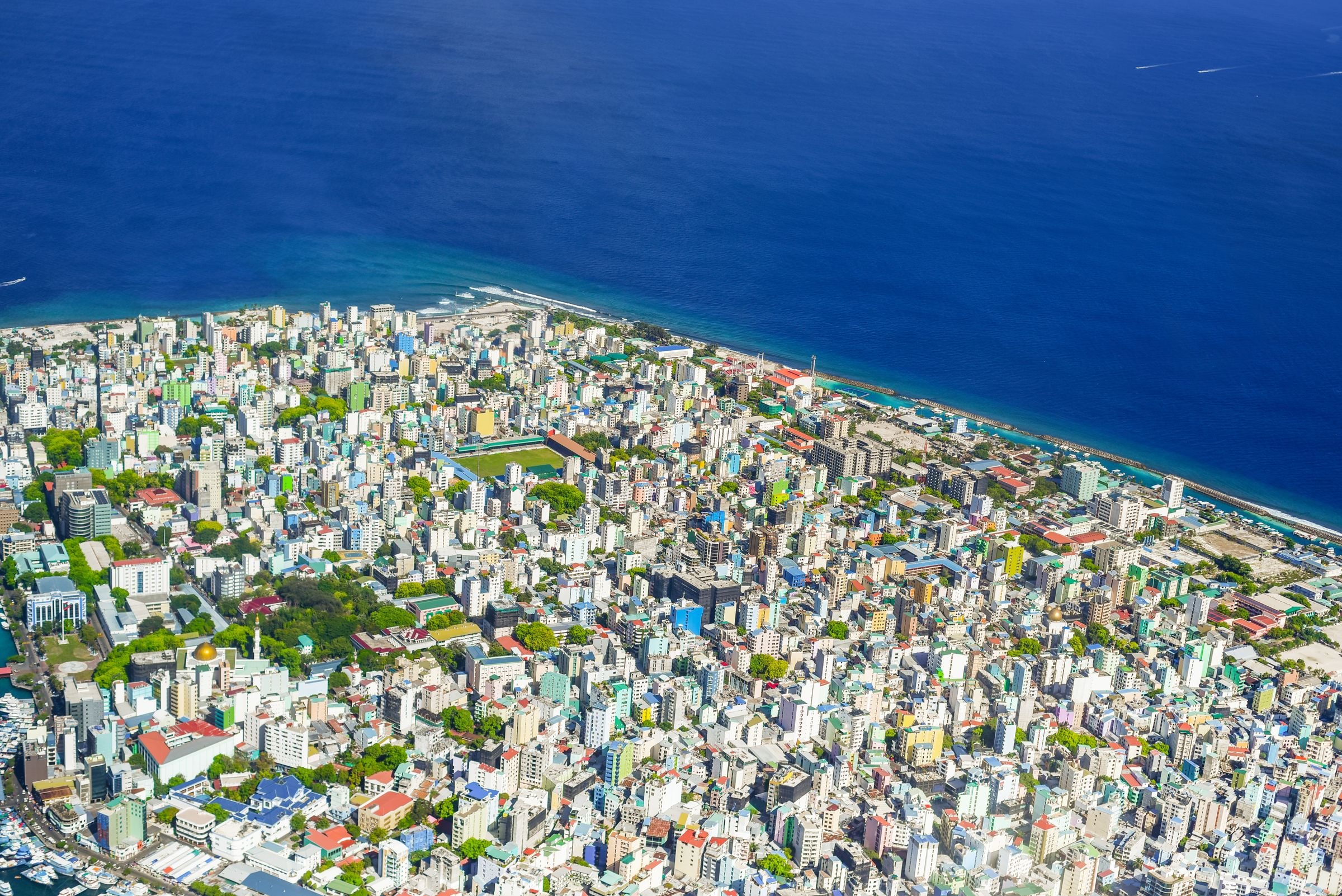 Malé from the air