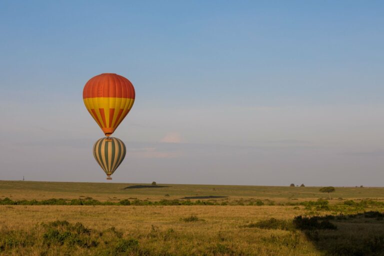 Balloons over the Maasai Mara