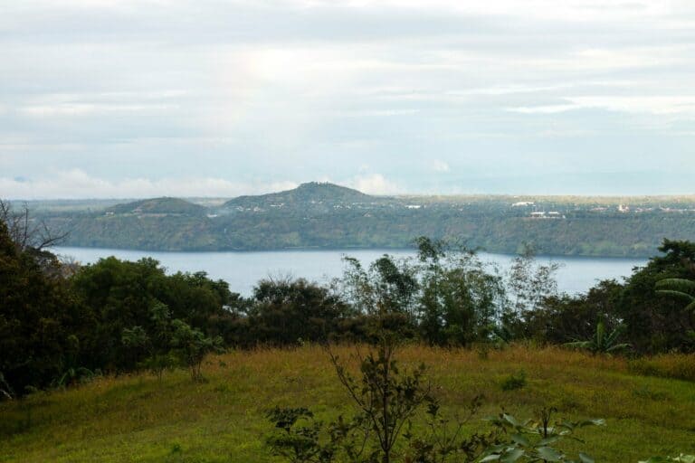 The green landscape around Masaya Volcano, Nicaragua