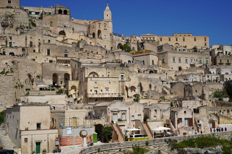 The cave dwellings of the Sassi di Matera